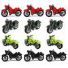 Motorcycle Blocks, Vehicle Parts, Classic Compatible, 4 Colors, 12 Units