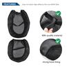 Motorcycle 3D Honeycomb Mesh Seat Cover Nylon Fabric Breathable Saddle Cover For Kawasaki Z650 Z 650 Ninja650 Ninja 650