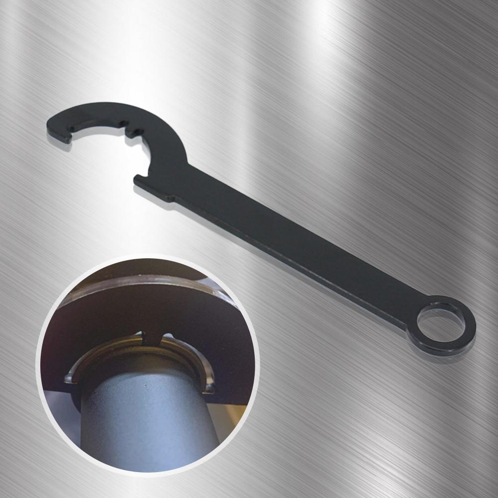 Ключ для корончатой гайки Регулируемый гаечный ключ Инструмент Стопорная гайка и Переустановка Аксессуары из высокоуглеродистой стали для велосипедов Трубопроводы