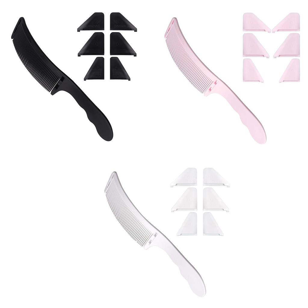 Изогнутая парикмахерская расческа профессиональная парикмахерская расческа изогнутая парикмахерская расческа с зажимом для позиционирования для салона парикмахера