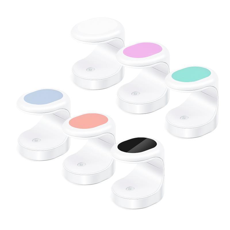 Лампа для сушки ногтей 16 Вт УФ-светодиодная лампа для ногтей Мини-портативная сушилка для ногтей с USB-кабелем Сушилка для гель-лака для ногтей Подарок Домашнее использование в путешествиях