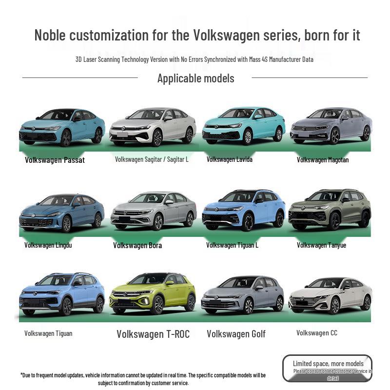 Полностью закрывающие улучшенные автомобильные коврики Cheliyou для Volkswagen Sagitar, Tiguan, Lavida, Passat, Magotan и Tayron.