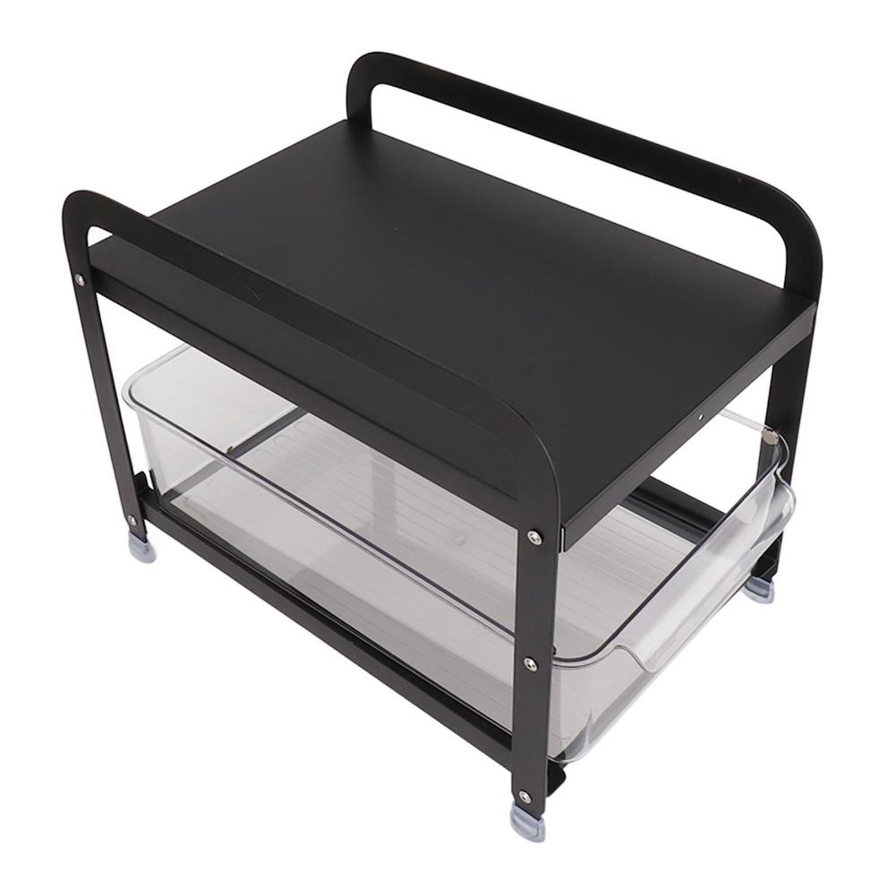 Carbon Steel Kitchen Sink Rack Anti Slip Foot Pull Out Drawer Basket for Kitchen Cabinet