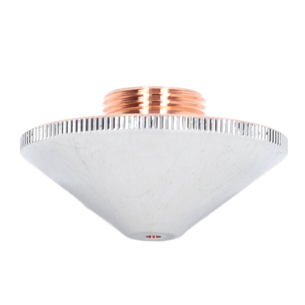 Laser Nozzle Cutting Machine Head Cutter Dual Optical Fibre Chrome Plated Copper 1.6mm  0.06in