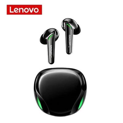 Lenovo Игровые наушники XT92, беспроводные наушники BT5.1 с низкой задержкой и подвижной катушкой 10 мм/AAC+SBC/микрофоном, профессиональная геймерская гарнитура