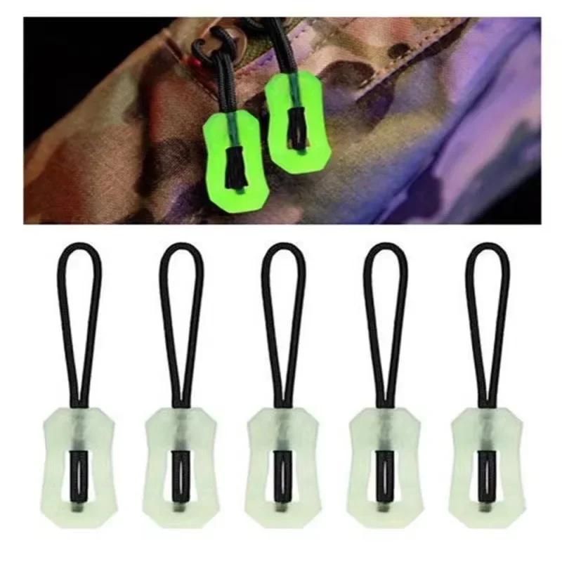 10 шт. светящиеся застежки-молнии удобные прочные многоцелевые застежки-молнии для одежды рюкзак аксессуары
