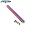 Funparts Titanium Alloy Foot Pegs Support Brace Lever Vacuum Coating Process For SUR RON Sur-Ron Surron Lightbee Light Bee S X