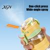 Heat Resistant Drinking Vessel Spray Sports Water Bottle, 750ml Dual-Use Mist And Drink Cup with Safety Reusable Plastic Lock, Leak-Proof Bottle