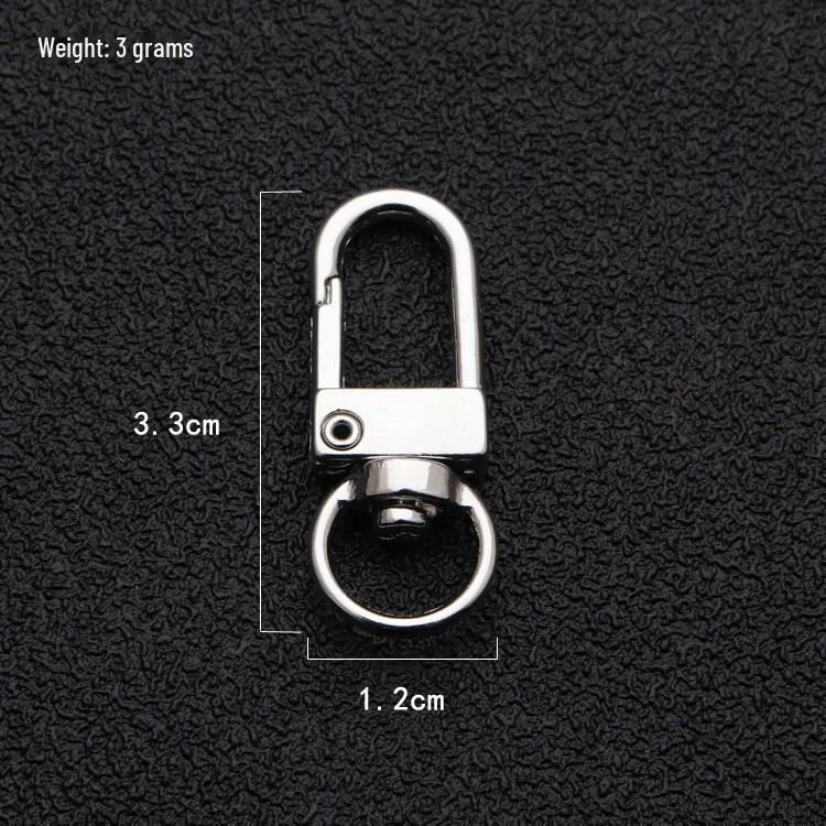 «Вращающийся брелок и крючок для багажа из цинкового сплава — ювелирные изделия и скобяные изделия»