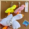 Kids Toys Home Decoration Soft Plush Doll Goose Plush Keychain Plush Key Chain Goose Plush Keyring