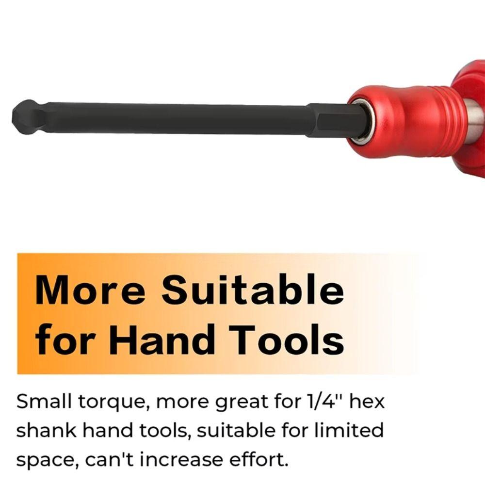 1/4 Inch Hex Shank Allen Wrench Drill Bit Magnetic Screwdriver Bit Set  Automobile