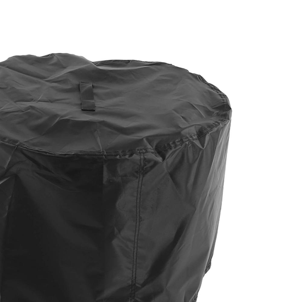Dustproof Outdoor Grill Cover 420D Oxford Fabric Electric Grill Cover All Weather Resistant
