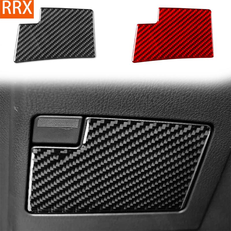 For Lexus ES ES200 250 260 300h 350 200 2018-2025 Real Carbon Fiber Stickers Resistor cover plate Car Accessories decorative