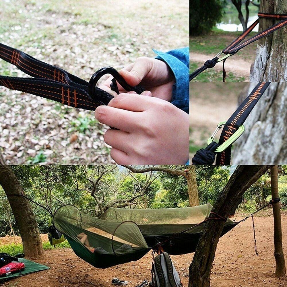 Tree Extension Hammock Accessories Outdoor Hanging Straps Loop Hang Bed Belt Hammock Straps