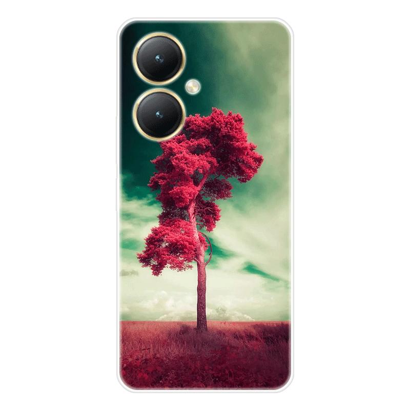 Для Vivo Y27 4G Y 27 5G чехол Мягкая силиконовая задняя крышка Чехол для телефона с рисунком из мультфильма Разнообразие