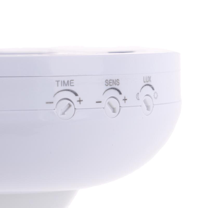 Потолочный датчик присутствия Pir для поверхностного монтажа на 360 °, выключатель света