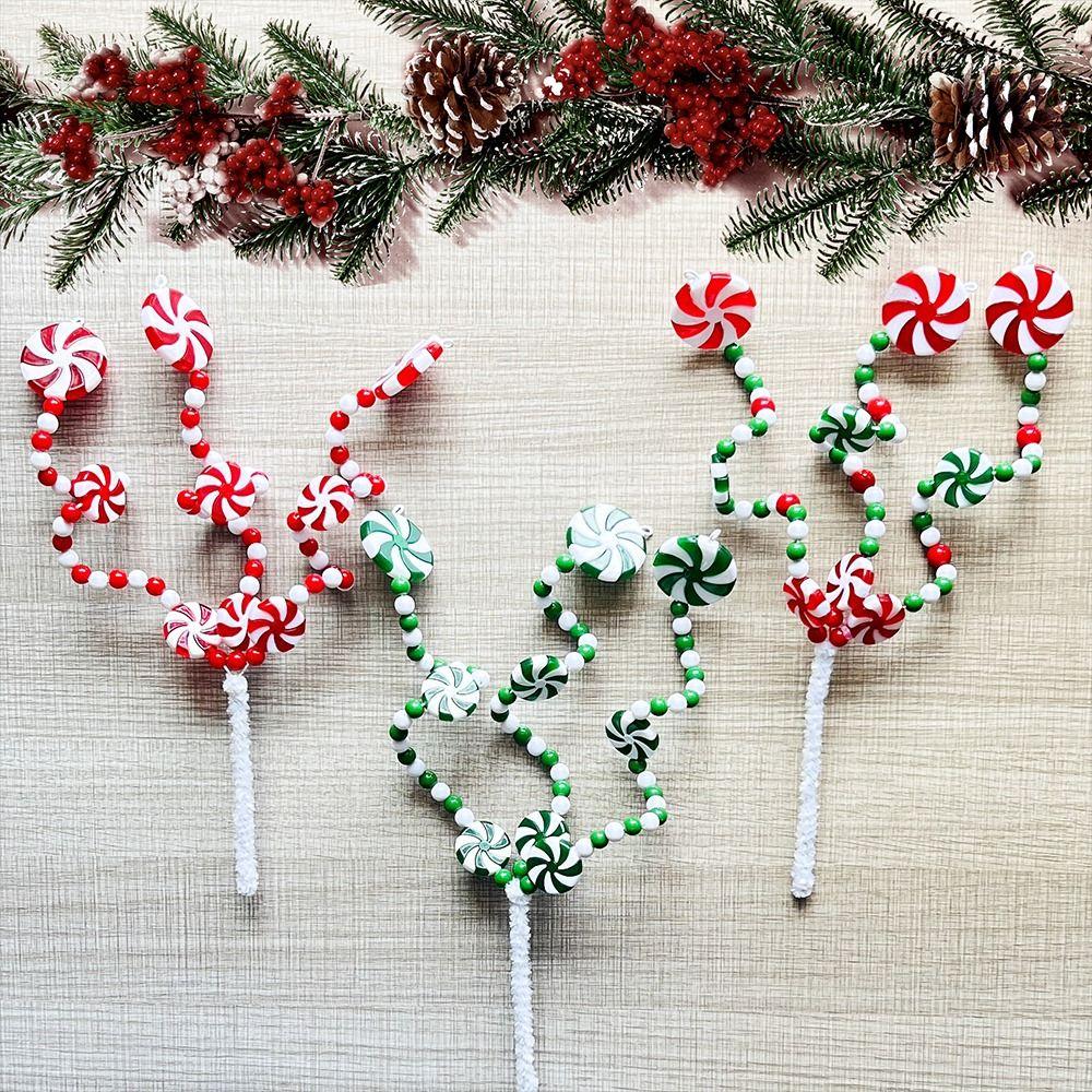 Wedding Bouquet Christmas Candy Cane Bifurcation Lollipop Christmas Tree Decor Home Decor
