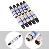 Vbestlife 5pcs 3-Pin XLR Microphone Audio Connectors, Male Plug + Female Socket, Zinc Alloy, High Conductivity, Ultra Durable, Low Noise, XLR 3-Pin Co