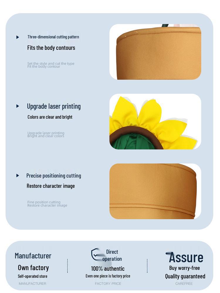 Halloween Flower Pot Cosplay Costume for Parent-Child Events & Parties