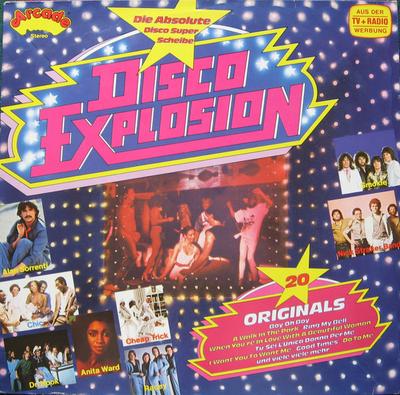 LP Пластинка VARIOUS - Диско-взрыв (Die Absolute Disco ADEG84 Аркада 1979 Германия Танцевальная и Электронная Б/У