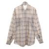 Levi's Винтажная рубашка 70-х годов в клетку, с длинным рукавом, M, бежевая и другие, мужская, б/у