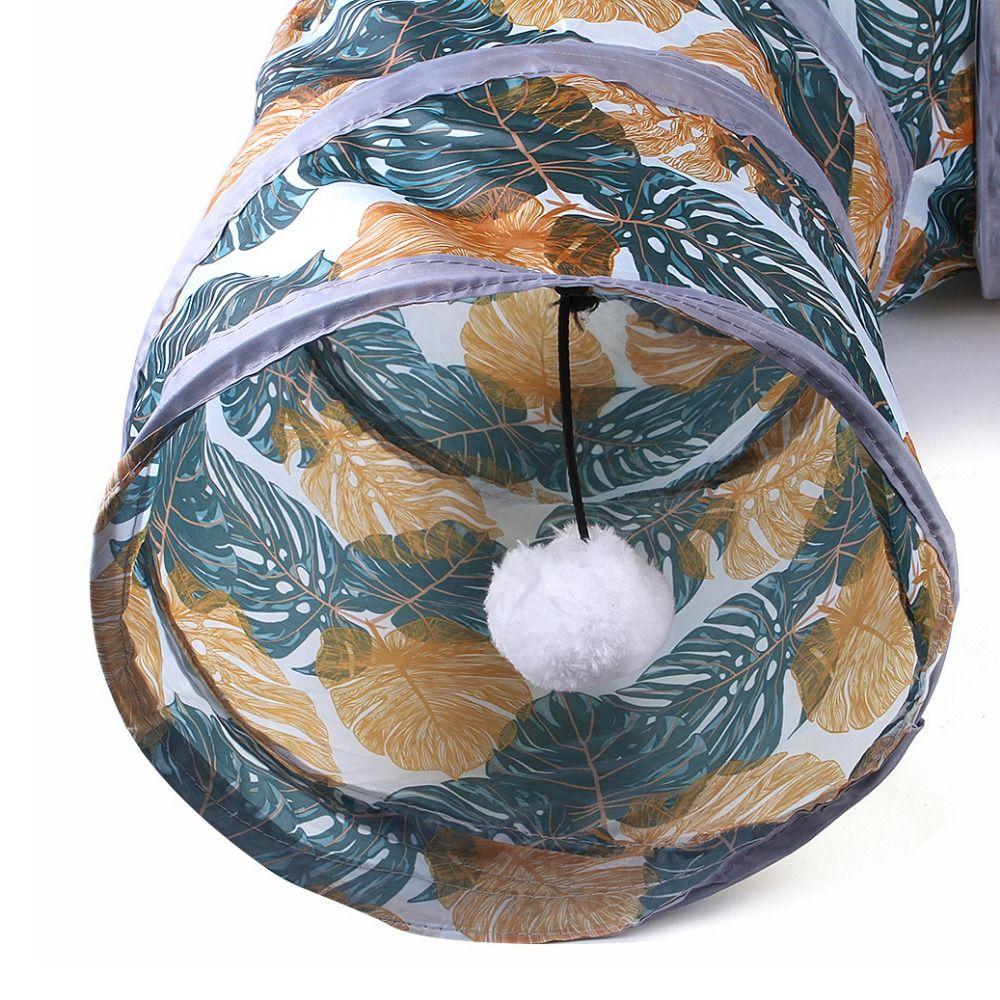 Трех/Четырехсторонний Принт Кошачий Канал Полиэстеровый Кошачий Тоннель Скучающий Кролик Игровые Трубы для Кошек Кроликов