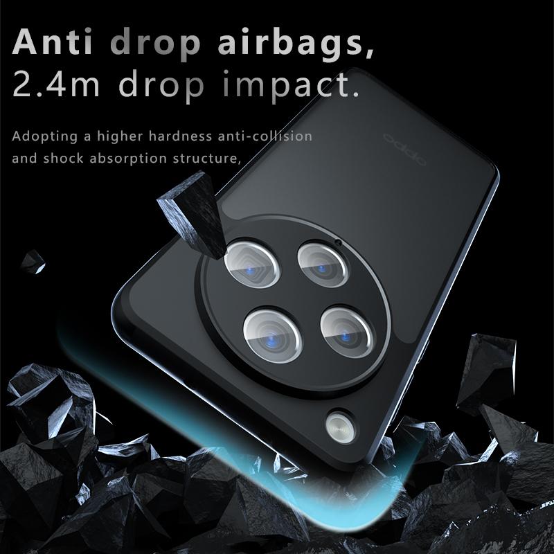 Чехол для OPPO Find X8 Pro X7 Ultra X6 Чехол Роскошные матовые прозрачные чехлы для Find X8 X7 X6 Pro FindX8 Акриловый ПК Ударопрочный бампер