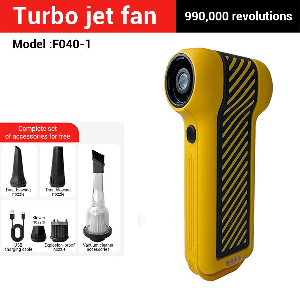 Turbo jet fan 990000 RPM turbofan, brushless motor, powerful.