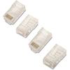 Connecteur RJ45 - AISENS - A138 - 8 Fils - Transparent - 50 Unités