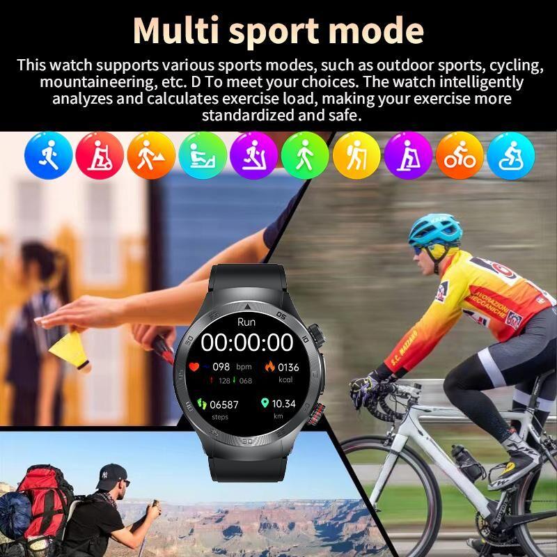 SACOSDING New 1.43 Inch AMOLED Screen Smart Watch 2024 Bluetooth Call Watches For Women Health Monitor Sport Fitness Women Smartwatch