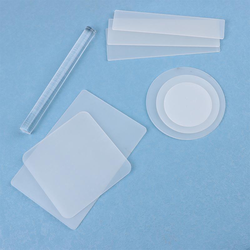 Инструменты для работы с акриловой глиной, пресс-палочка для глины, скалка, шлифовальная пластина, пластилин, полимерная глина, инструменты для изготовления сережек ручной работы