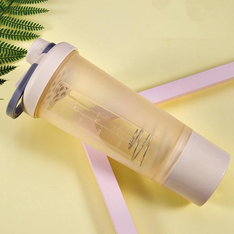 Бутылка для питья 500 мл Порошок сывороточного протеина Шарик-венчик для воды Активная бутылка для воды Герметичная бутылка для питания