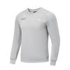 Color Block Round Neck Pullover Comfortable Long Sleeve Sweatshirt Men Sweatshirt Mixed-Misty-Gray AWDU063-2