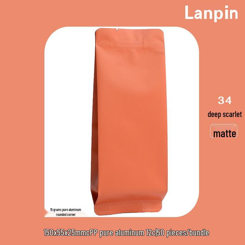 Премиальный алюминиевый фольгированный чайный пакетик для Яньча, черного чая, зеленого чая, корицы, Да Хун Пао