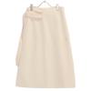 JIL SANDER+ [Good condition/Domestic Regular/24 Year Old] J40MA0157 CANNOLO Buckle Belt Wrap Skirt 32 Off whiteUsed