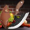Kitchen Knife Hand Forged Butcher Knife Multifunctional Bottle Opener Knife Meat Fruit Cutting Stainless Steel Boning Knife