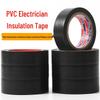 Черная огнестойкая суперлипкая ПВХ изолента: Высокотемпературостойкая, водонепроницаемая, широкая изолента для электриков