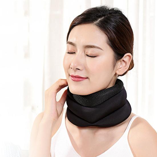 Противохраповой шейный бандаж, регулируемый, с высоким отскоком, пенный шейный бандаж, обезболивающий, стабилизирующий челюсть, для мужчин и женщин