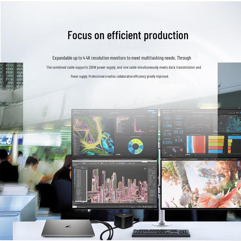 HP Thunderbolt G4 USB-C to HDMI 4K Display Adapter