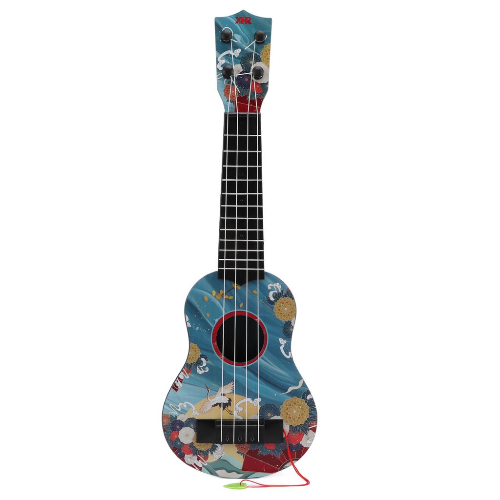Kids Toy Ukulele Mini Plastic Guitar Musical Instrument for Preschool Children GiftBlue
