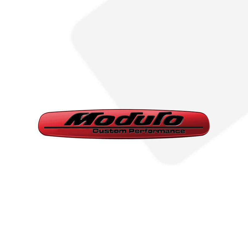 1 шт. 3D Металлическая наклейка-эмблема Moduro Logo для стайлинга автомобиля, боковое крыло, задний багажник Для Civic Jazz Odyssey Accord Fit