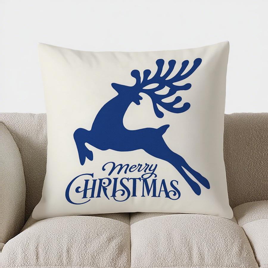 Домашний Декор Рождественская Елка С Рождеством Подушка с Узором Наволочка Подходит Для Дивана Спальни Автомобиля Наволочка