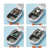 Portable Pill Splitter & Cutter - Compact Weekly Dispenser