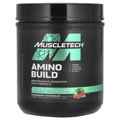Amino Build, вкус Клубника-Арбуз, 20.92 унции (593 г)