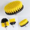 Electric Scrubber Grill Brush Kit 2/3.5/4'' Power Cleaning Brush For Car Bathroom Floor, Tub Shower Grout Nylon Attachments