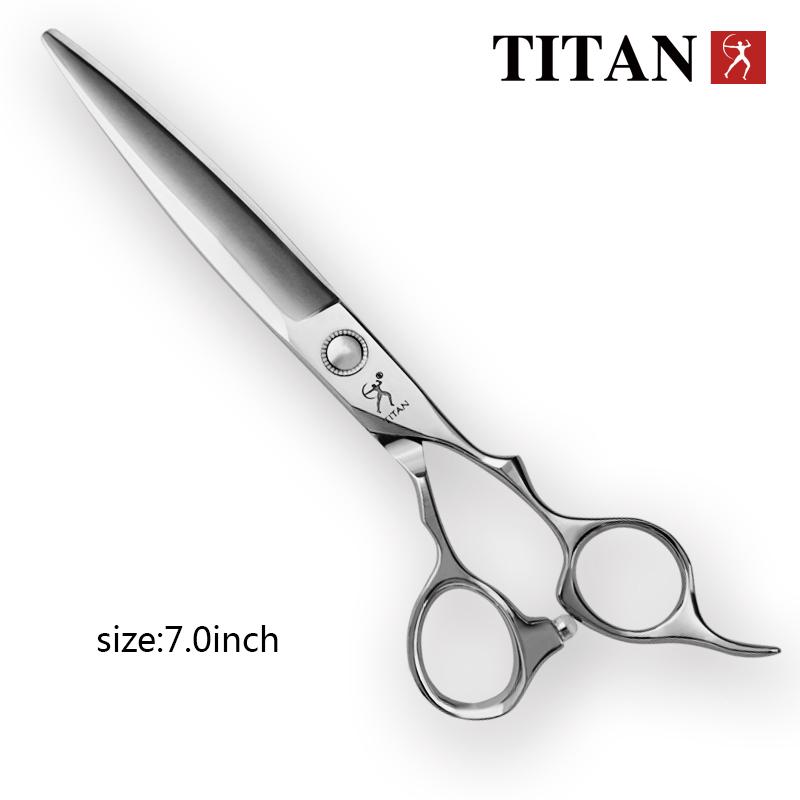 TITAN Профессиональные парикмахерские инструменты для салона стрижки волос Филировочные ножницы Ножницы для волос 6,0,7,0 дюйма