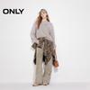 ONLY Women's Retro Distressed Loose Wide-Leg Cargo Pants