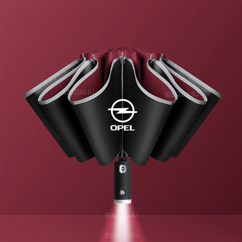Opel Астра Корса Грандленд Инсигния Мокка Вектра Тигра Виваро Зафира Комбо Делика Автоматический Складной Солнцезащитный Зонт для Автомобиля