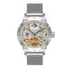 [Ticento]Sun&Moon Automatic Mesh Watch TS50051WS, Korean Luxury Watches