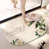 Bathroom Floor Mat, Diatom Mud, Quick-Drying Soft Mat, Toilet, Toilet Non-Slip Mat, Household Door Mat, Foot Mat